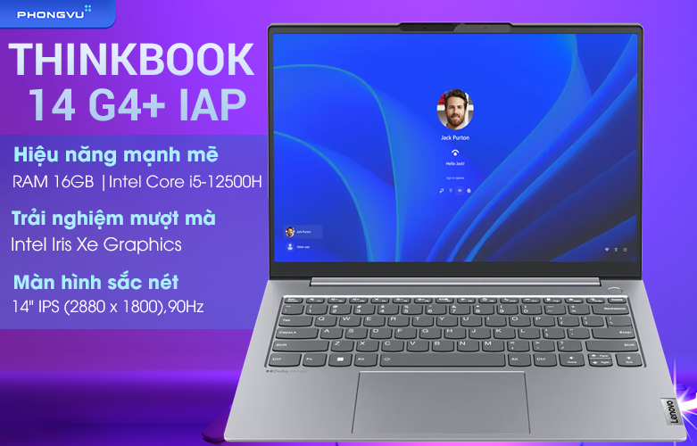 Laptop Lenovo ThinkBook 14 G4+ IAP 21CX001QVN