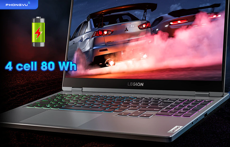 Laptop Lenovo Legion 5 15ARH7H 82RD004UVN | Pin