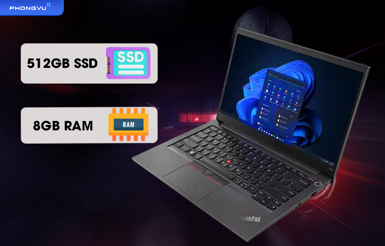 Laptop Lenovo ThinkPad E14 Gen 4 21E300DMVA | Dung lượng