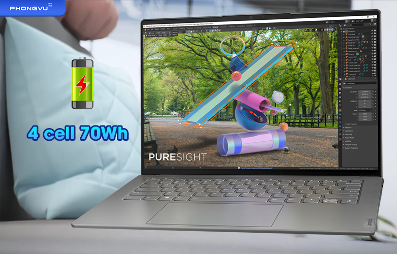 Laptop Lenovo Yoga Slim 7 ProX 14ARH7 82TL001AVN | Pin
