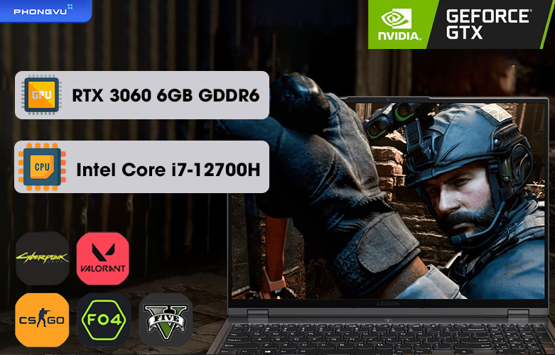 Laptop Lenovo Legion 5 Pro 16IAH7H 82RF0046VN | Hiệu năng