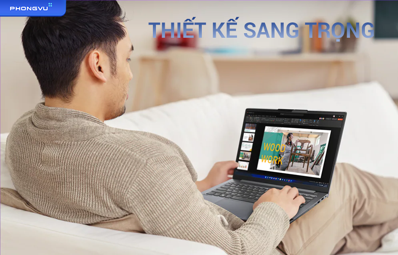 Laptop Lenovo ThinkBook 14 G4+ IAP 21CX001QVN | Thiết kế sang trọng