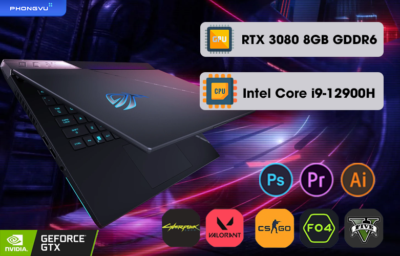 Laptop ASUS ROG Strix SCAR G533ZS-LN036W | Hiệu năng