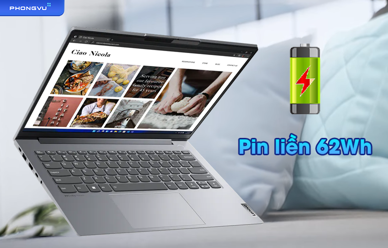 Laptop Lenovo ThinkBook 14 G4+ IAP 21CX001QVN | Pin