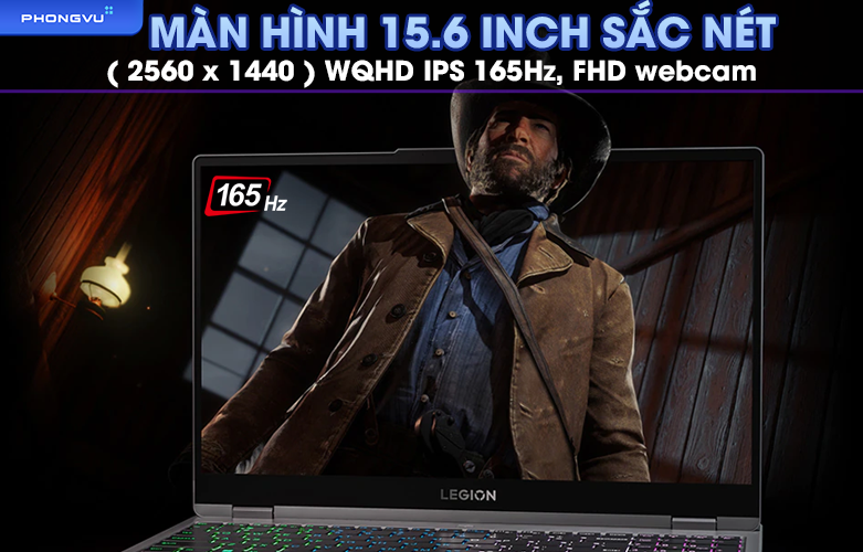 Laptop Lenovo Legion 5 15ARH7H 82RD004UVN | Màn hình