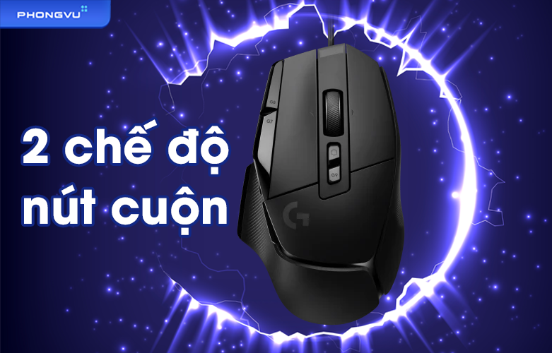 Chuột gaming Logitech G502 X | Nút cuộn