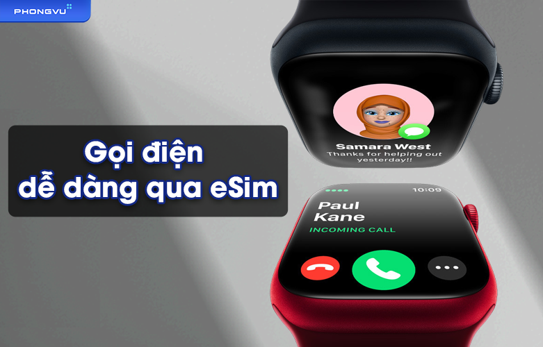 Apple Watch Series 8 GPS Cellular 41mm Regular | Gọi điện qua éim
