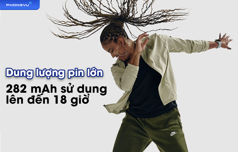Apple Watch Series 8 GPS Cellular 41mm Regular | Dung lượng pin