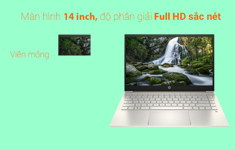 Laptop HP Pavilion 14-dv0514TU (46L83PA) |  Màn hình 14 inch