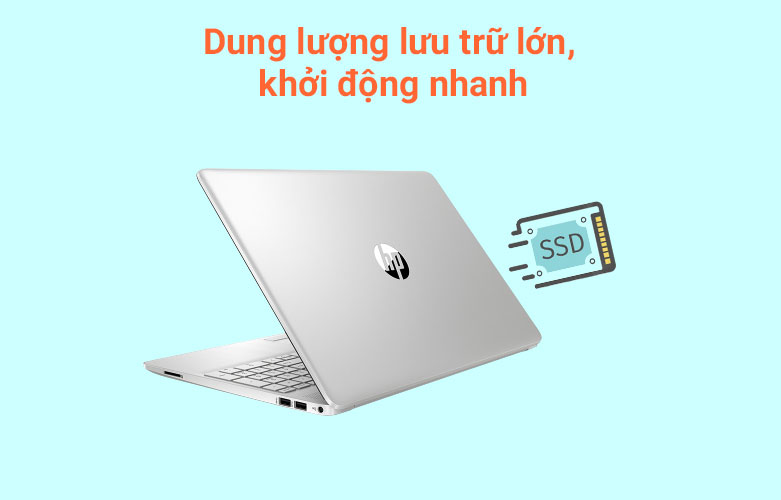 Laptop HP 15s-du3592TU (63P88PA) | Dung lượng lưu trữ lớn