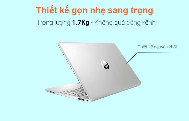 Laptop HP 15s-du3592TU (63P88PA) | Thiết kế sang trọng