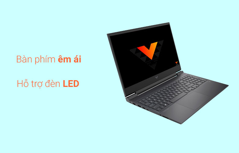 Laptop HP VICTUS 16-d0198TX (4R0U0PA) | Bàn phím êm ái