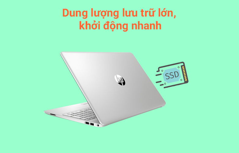 Laptop HP 15s-du3593TU (63P89PA) | Dung lượng lưu trữ lớn