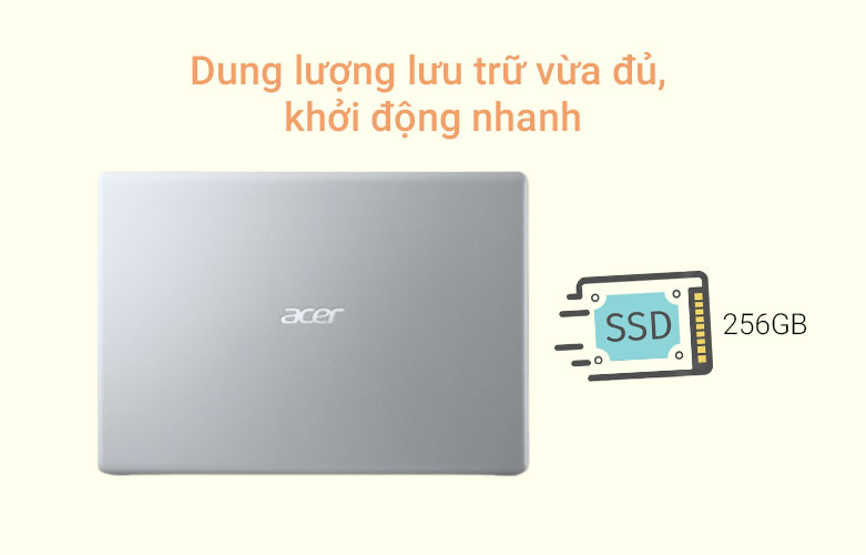 Laptop Aspire 3 A314-35-C3KS | Dung lượng lưu trữ lớn