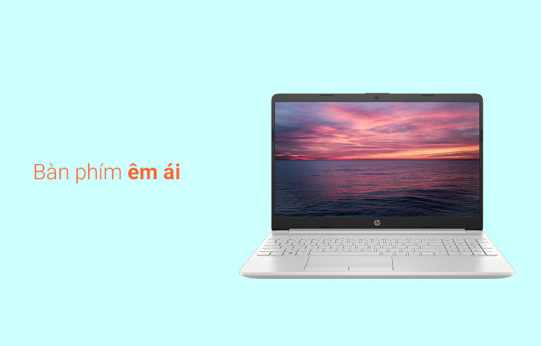 Laptop HP 15s-du3592TU (63P88PA) | Bàn phím êm ái