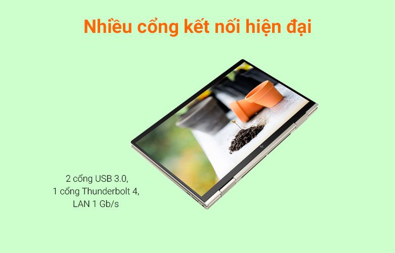 Laptop ENVY x360 13-bd0528TU (4Y0Y3PA) | Nhiều cổng kết nối hiện đại