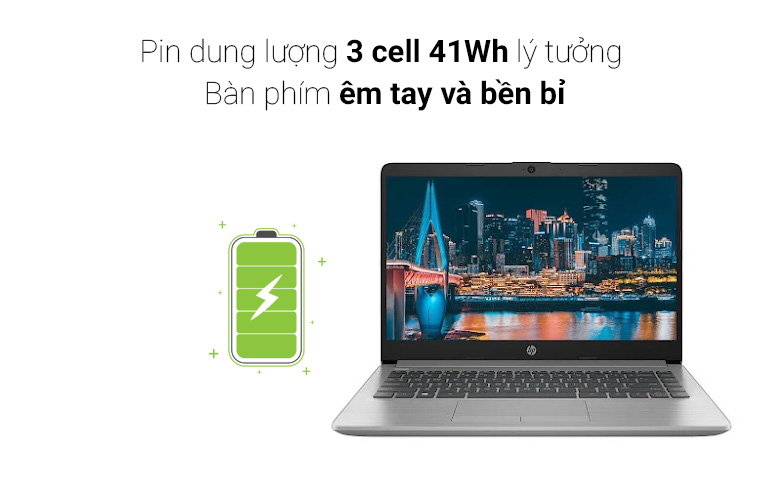 Laptop HP 240 G8 519A5PA | Pin dung lượng cao