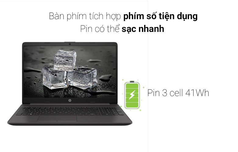 Laptop HP 250 G8 (518U0PA) | Dung lượng pin cao