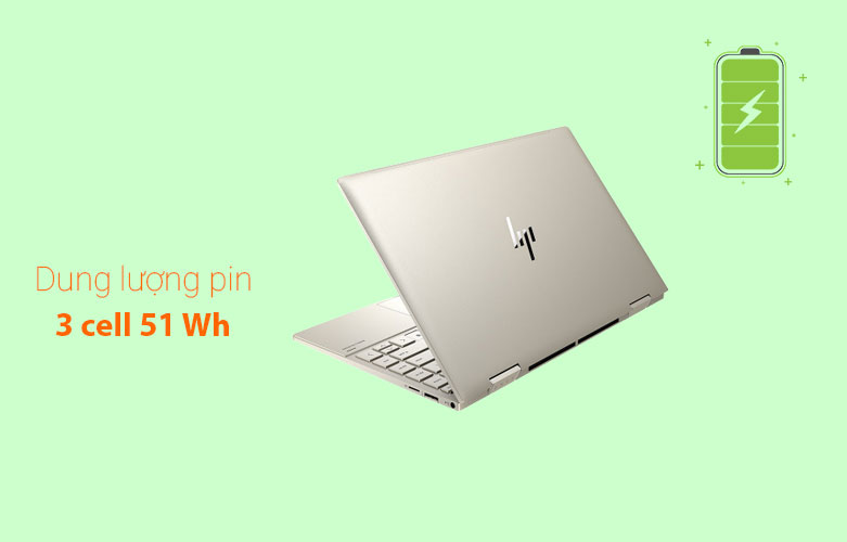 Laptop ENVY x360 13-bd0528TU (4Y0Y3PA) | Dung lương pin cao