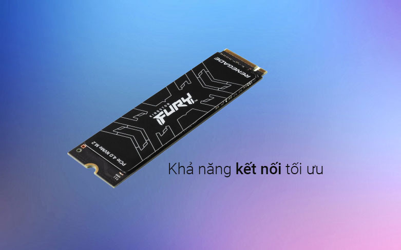 Ổ cứng gắn trong SSD Kingston FURY Renegade 500Gb M.2 2280 NVMe PCIe Gen4| Khả năng kết nối tối ưu