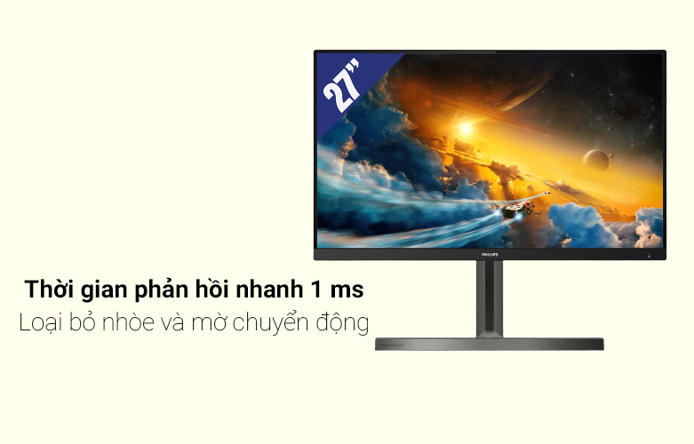 Màn hình LCD PHILIPS 275M1RZ| Thời gian phản hồi nhanh