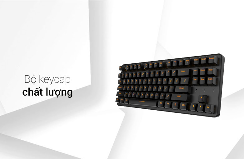 Bàn phím cơ không dây Dare-U EK807G| Keycap chất lượng 