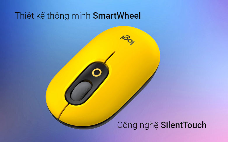 Chuột không dây Logitech POP| Thiết kế thông minh
