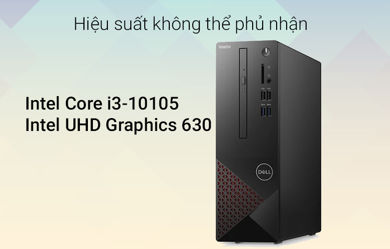 Máy tính để bàn PC Dell Vostro 3681 STI38400W-4G-1T | HIệu năng mạnh mẽ