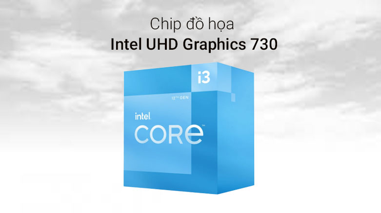 Bộ vi xử lý Intel Core i3 12300| Chip đồ họa Intel