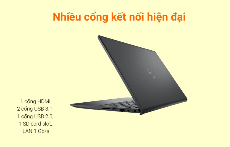 Laptop Dell Vostro 15 3510 (7T2YC3) | Đa dạng cổng kết nối