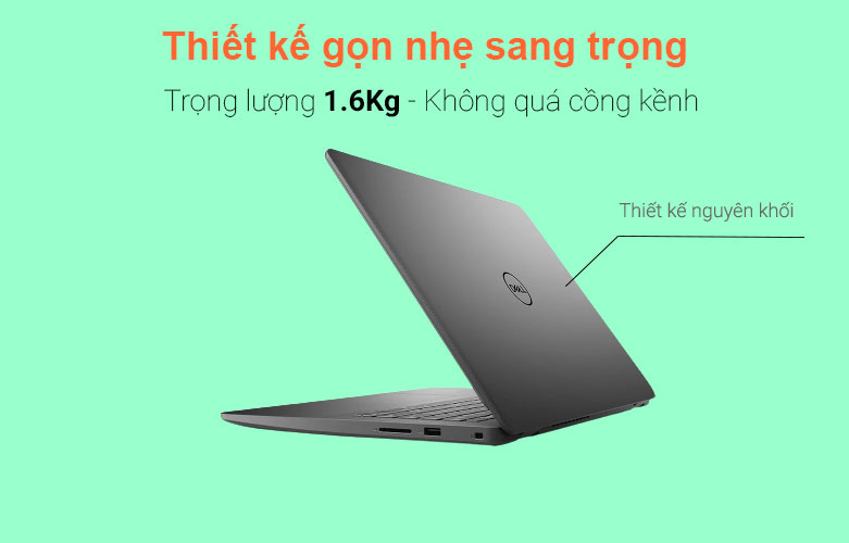 Laptop Dell Vostro 14 3400 (YX51W5) | Thiết kế sang trọng