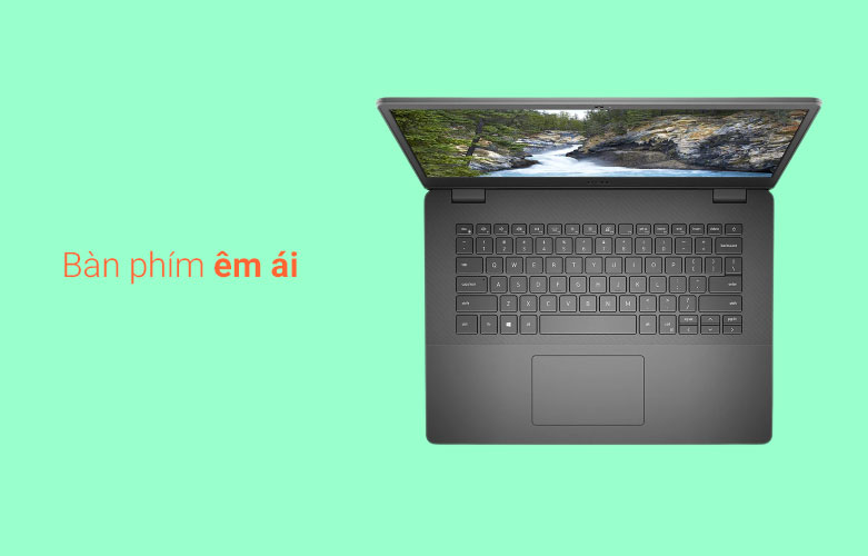 Laptop Dell Vostro 14 3400 (YX51W5) | Bàn phím êm ái