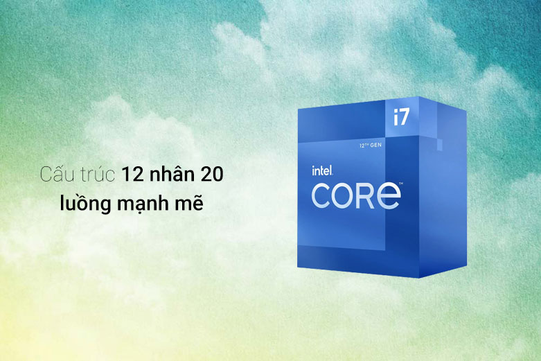 CPU Intel Core i7 12700| Cấu trúc 12 nhân 20 luồng