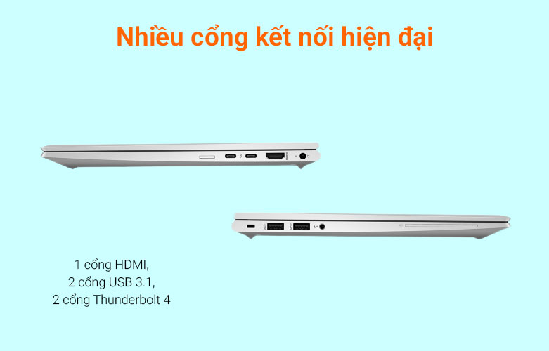 Laptop HP Elitebook 840 G8 | Đa dạng cổng kết nối