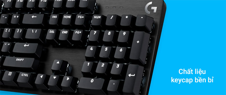 Bàn phím cơ Logitech G413 SE (Tactile Switch) | chất liệu keycap bền bỉ