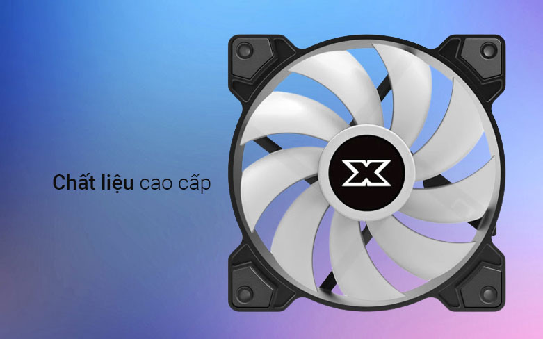 Quạt case Xigmatek X22F (120mm Fixed RGB) - EN48441 | chất liệu cấu tạo cao cấp