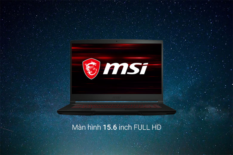 Máy tính xách tay/ Laptop MSI GF63 Thin 11UC-441VN (i7-11800H) (Đen) | Màn hình 15.6 inch FULL HD
