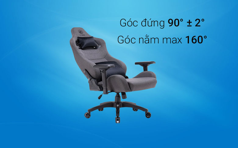 Ghế gaming E-dra EGC230 Fresh (Xám) | tiện ích