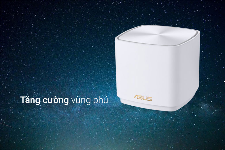 Thiết bị mạng/Router Wifi ASUS XD4 (W- 3 pack) | Tăng cường vùng phủ