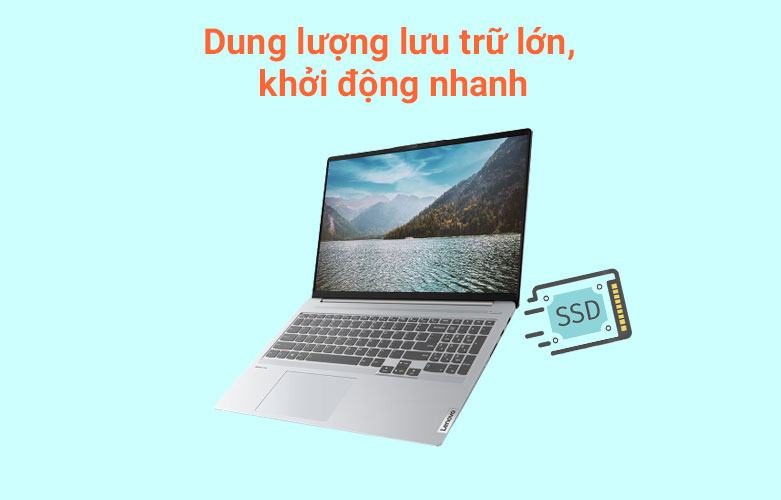 Laptop Lenovo IdeaPad 5 Pro 16ACH6-82L500LDVN | Dung lượng lưu trữ lớn