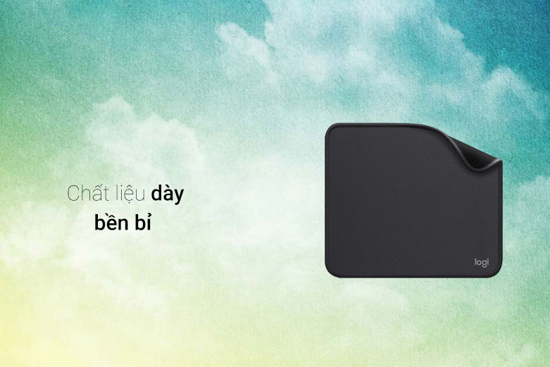 Miếng lót chuột Logitech Studio Series (Đen) (956-000031) | chất liệu dày bền bỉ