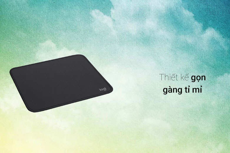 Miếng lót chuột Logitech Studio Series (Đen) (956-000031) | Thiết kế gọn gàng tỉ mỉ