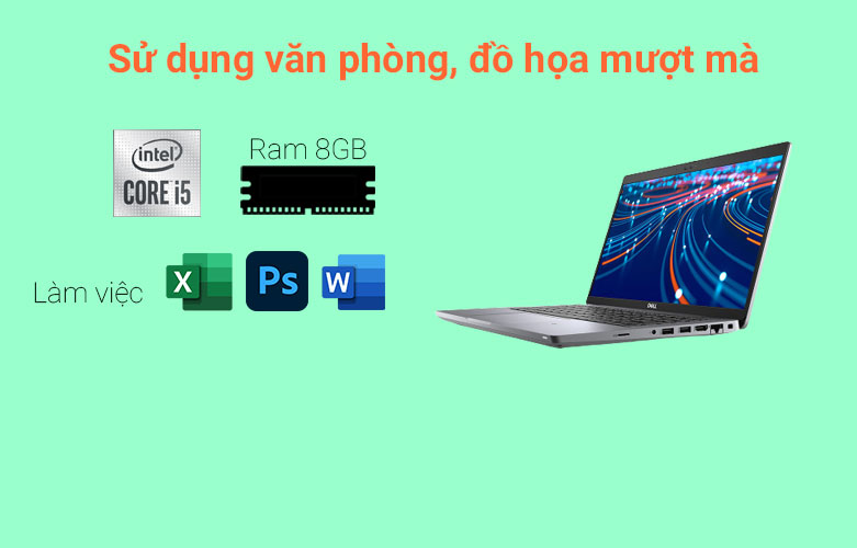 Laptop Dell Latitude 5420 70251602  | Hiệu năng mạnh mẽ