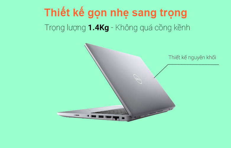 Laptop Dell Latitude 5420 70251602 | Thiết kế gọn nhẹ sang trọng
