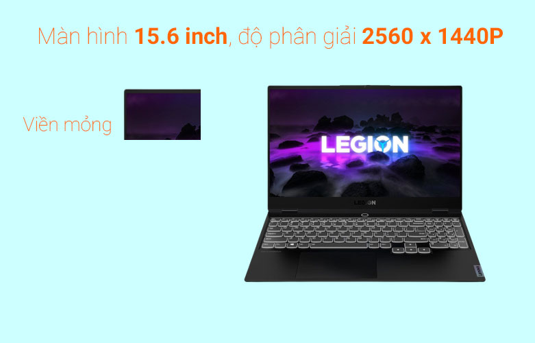 Laptop Lenovo Legion S7 15ACH6-82K800D | Màn hình 15.6"