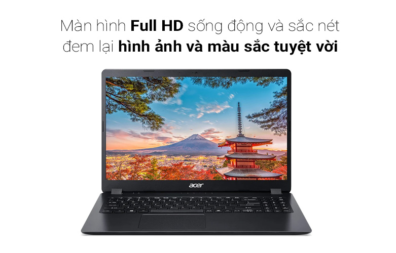 Laptop ACER Aspire 3 A315-56-38B1 (NX.HS5SV.00G) | Màn hình FHD