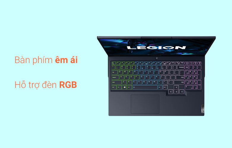 Laptop Lenovo Legion 5 15ITH6H-82JH002VVN | Bàn phím êm ái