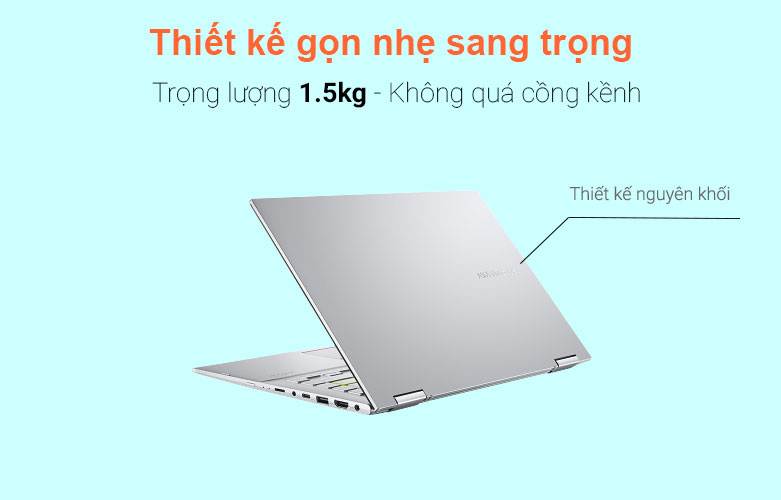 Laptop Asus TP470EA-EC347W | Thiết kế gọn nhẹ