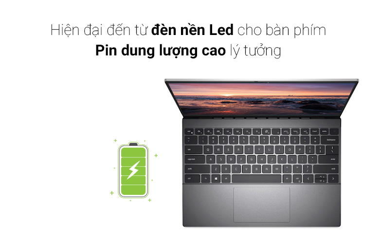 Laptop Dell Inspiron 5310 (N3I3116W1) | Pin dung lượng cao