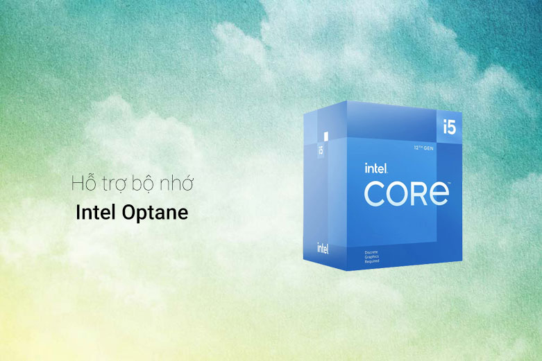 CPU Intel Core i5 12400F | Hỗ trợ bộ nhớ Intel Optane